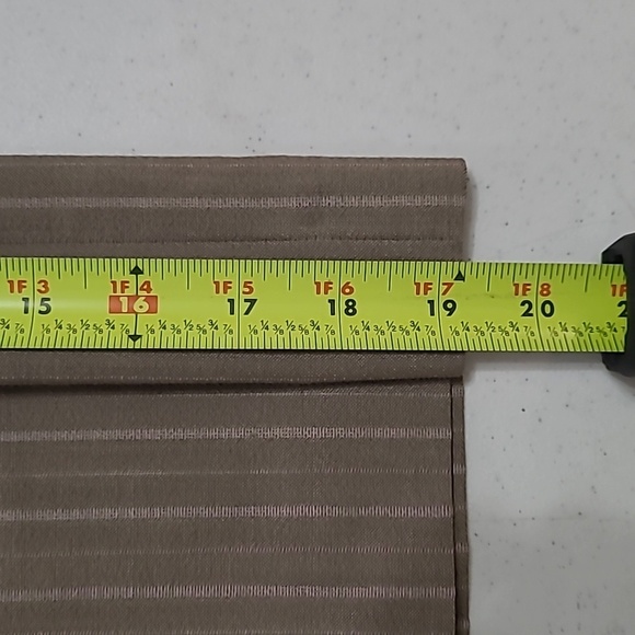 The Limited Tan Striped Wool Blend The Perfect Travel Suit Drew Fit Capri Pants - Picture 8 of 9